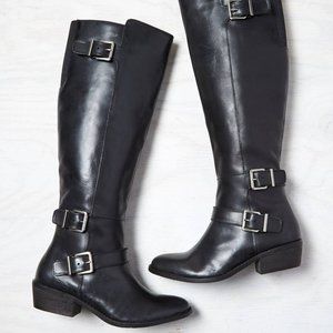 Dolce Vita Black leather boots Size 7.5